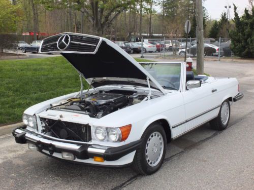 1989 MERCEDES 560SL CONV. - LOOKS/RUNS/DRIVES GREAT!  VERY LOW ORIGINAL MILES!, image 24