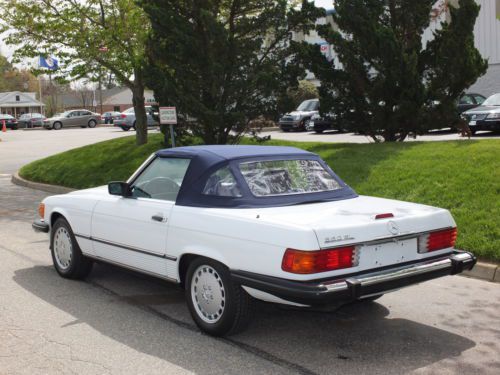 1989 MERCEDES 560SL CONV. - LOOKS/RUNS/DRIVES GREAT!  VERY LOW ORIGINAL MILES!, image 76