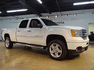 2012 gmc sierra 2500hd denali truck crew cab diesel leather seats