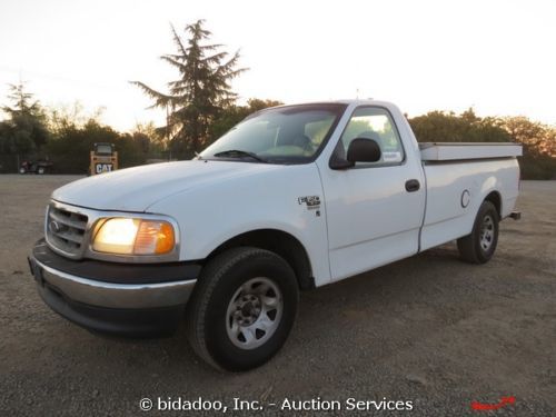 Ford f150 bi-fuel cng/gas pickup utility truck long bed 5.4l v8 a/t a/c