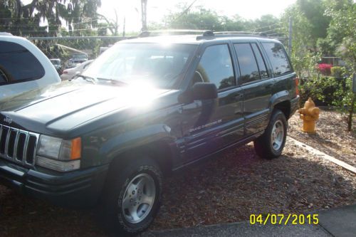 1998 jeep grand cherokee laredo 4x4 52500 miles florida unit