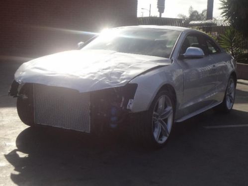 2009 audi s5 quattro damaged salvage rebuilder inop loaded clean wont last!!