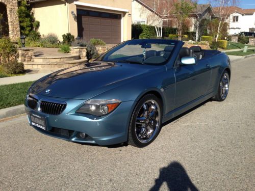2004 BMW 645Ci Convertible LOW MILES, image 2