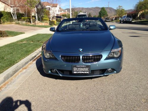 2004 BMW 645Ci Convertible LOW MILES, image 3