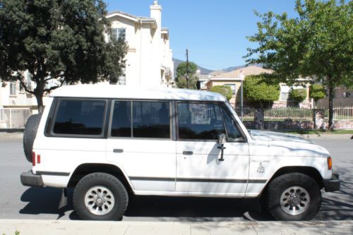 Mitsubishi montero 1989