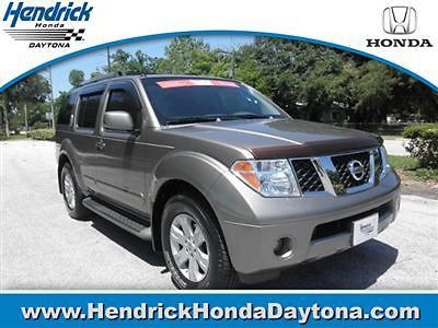 Le v6 nissan pathfinder le, carfax one owner, hendrick affordable, navi/dvd low