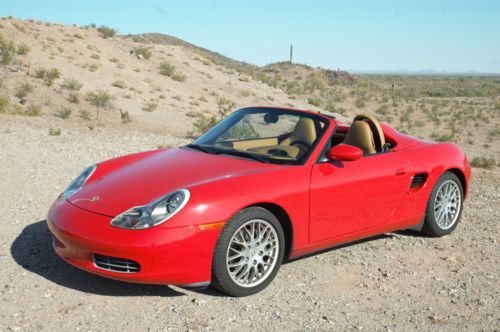 2002 porsche boxster 48862 mi, excellent condition, no reserve, nice options