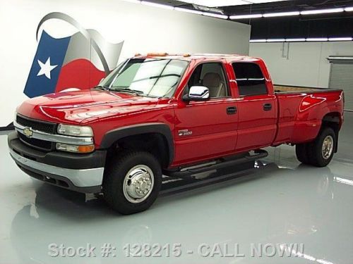 2002 chevy silverado 3500 ls crew diesel dually tow 29k texas direct auto