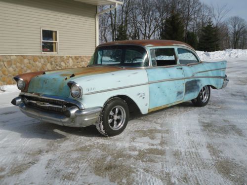 1957 chevy 2door sedan, 210, arizona car, rat rod or project car