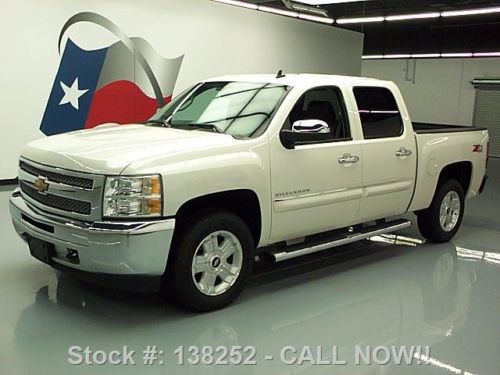 2013 chevy silverado lt crew z71 4x4 6-pass leather 29k texas direct auto