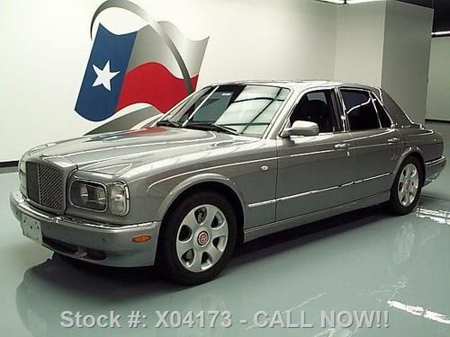 2000 bentley arnage red label turbo htd leather nav 23k texas direct auto