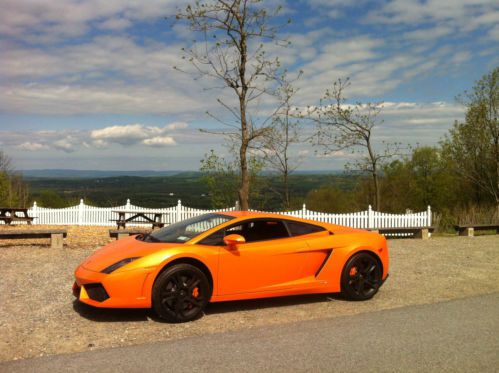 2009 lamborghini gallardo lp560-4 coupe 2-door 5.2l, e-gear, matt black wheels