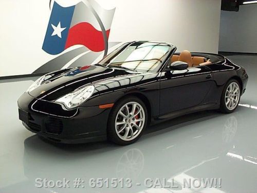 2004 porsche 911 carrera 4s cabriolet awd 6-spd 34k mi texas direct auto