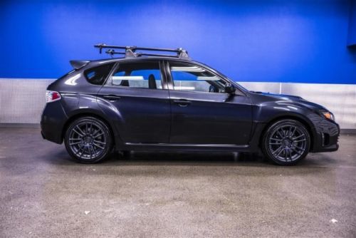 2010 subaru impreza wrx sti awd 6 speed manual roof rack leather 2.5l h4 clean