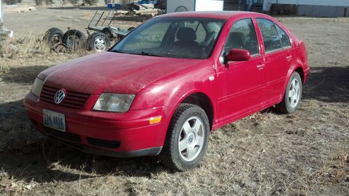 2001 volkswagen jetta tdi sedan 4-door 1.9l no engine all parts go with car