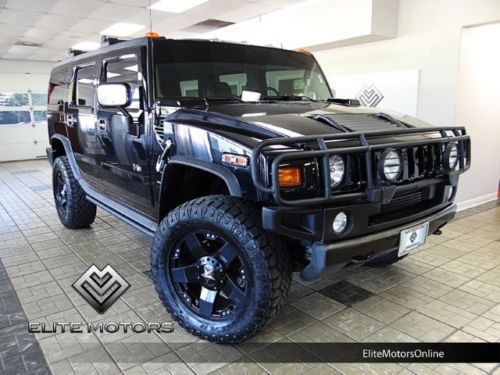 04 hummer h2 big wheels heated seats bose sound moonroof