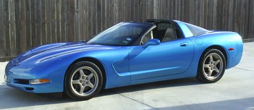 2000 (c5) chevrolet corvette coupe nassau blue metallic