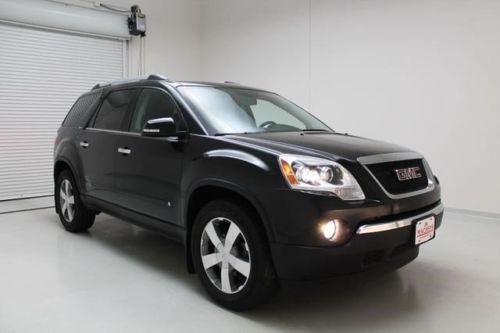 Clean 2010 acadia slt1 - heated leather seats, moonroof, 3rd row &amp; backup camera