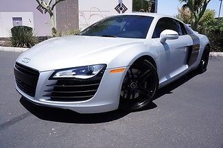08 r8 v8 navigation backup camera carbon fiber blades heated seats bang olufsen
