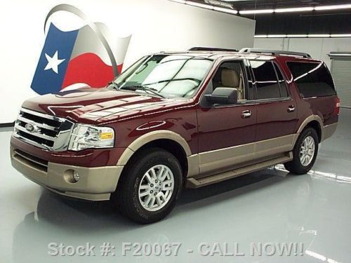 2013 ford expedition el 8-pass leather rear cam 38k mi texas direct auto