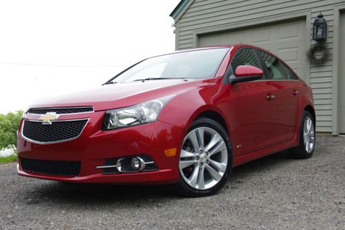 2014 chevrolet cruze ltz w/ rs package loaded! keyless access, camera, navi