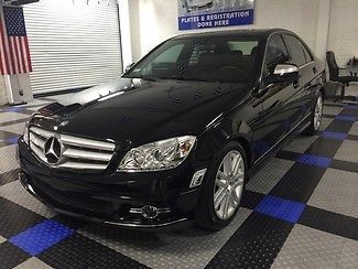 Black 3.0l sport 4matic all wheel drive automatic leather sunroof luxury salvage