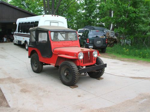 1946 willys jeep cj2a