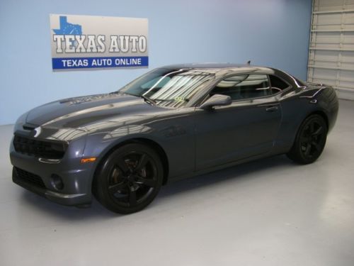 We finance!!!  2010 chevrolet camaro ss 2ss 6 speed heated leather texas auto