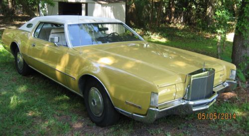 1972 lincoln mark iv low mileage