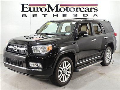 Limited navigation 4x4 tan leather 4wd suv 13 black 12 financing ltd sr5 v6 used