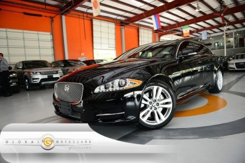 11 jaguar xjl 49k 1 own 4 zone nav cam pdc pano keyless trays blind spot monitor