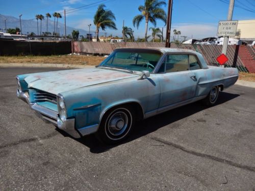 1964 pontiac bonneville all original calif car needs paint have new carpet set