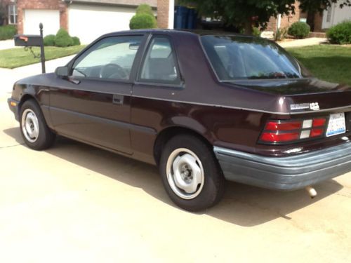 1992 dodge shadow america hatchback 2-door 2.2l