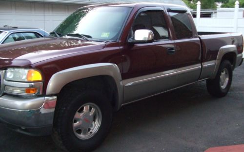 1999 gmc sierra 1500 sle extended cab pickup 3-door 5.3l