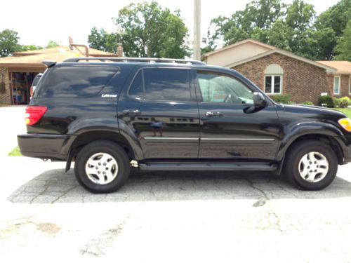 2002 toyota sequoia limited sport utility 4-door 4.7l