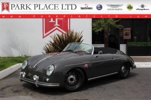 1957 porsche 356 speedster recreation, new production,