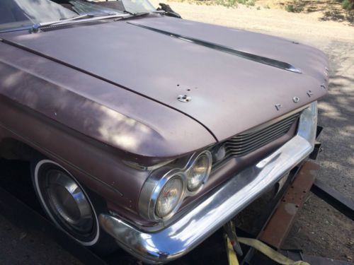 1960 Pontiac Bonneville 4 Door Hardtop A/C car,rat rod,patina,low rod,project,GM, image 4