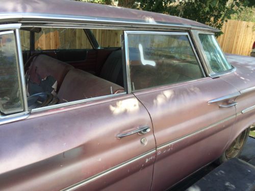 1960 Pontiac Bonneville 4 Door Hardtop A/C car,rat rod,patina,low rod,project,GM, image 6