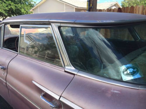 1960 Pontiac Bonneville 4 Door Hardtop A/C car,rat rod,patina,low rod,project,GM, image 8