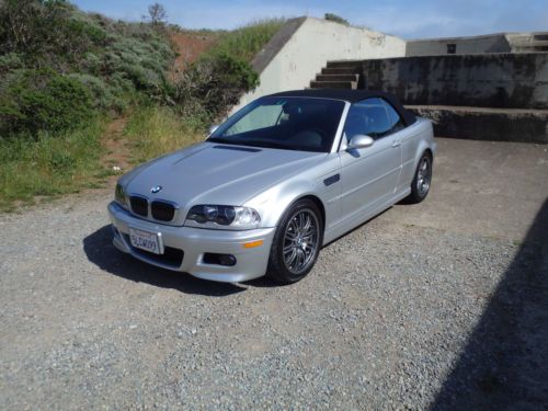 2004 bmw m3 base convertible 70k miles, excellent condition