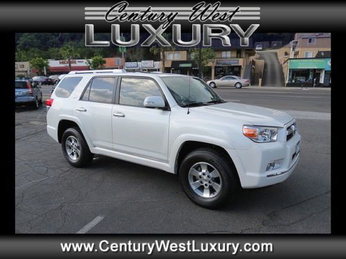 4x4 4runner sr5 sport utility 4d white automatic 5-spd abs (4-wheel) moon roof