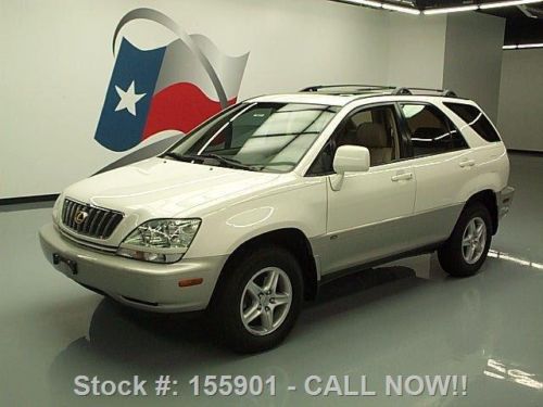 2003 lexus rx300 sunroof leather one owner only 24k mi texas direct auto