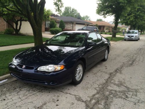 2002 chevrolet monte carlo ls coupe 2-door 3.4l