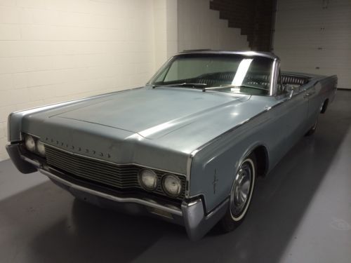 1966 Lincoln Continental Convertible 45K orig miles Survivor, US $13,900.00, image 2