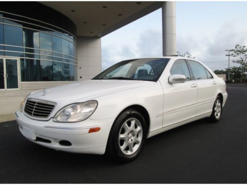 2000 mercedes-benz s430 only 74k miles white super clean runs excellent