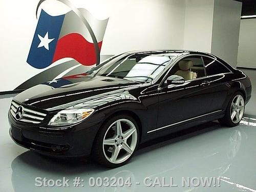 2007 mercedes-benz cl550 p2 sunroof nav 20" wheels 32k texas direct auto