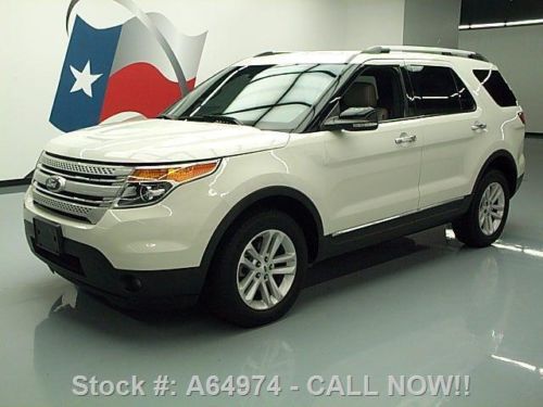 2012 ford explorer 4x4 htd leather nav third row 57k mi texas direct auto