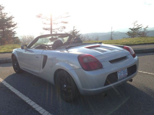 2001 toyota mr2 spyder base convertible 2-door 1.8l