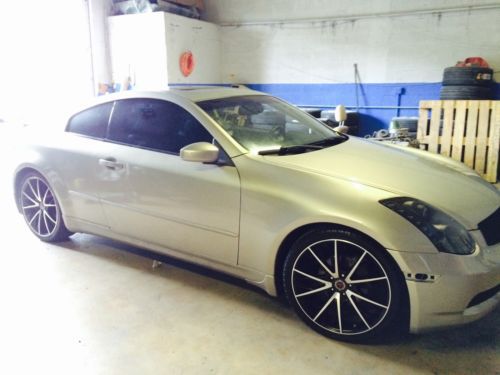 2004 infiniti g35 coupe 2dr cpe automatic trans 82,000 miles - (rebuilt title)