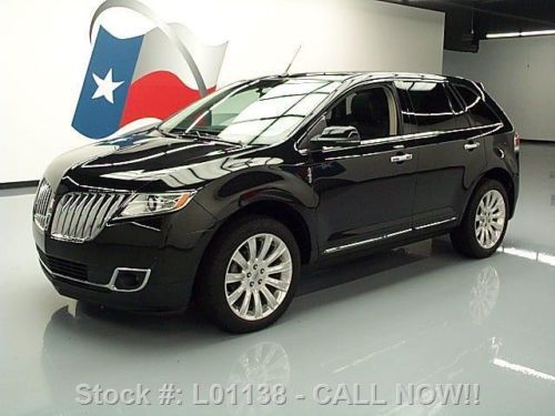 2013 lincoln mkx awd elite/prem pano roof nav 20&#039;s 17k texas direct auto